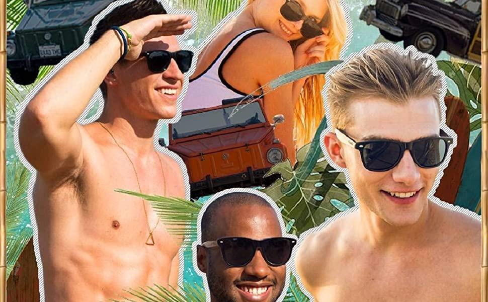 Vality Classic Wayfarer Sunglasses – Black